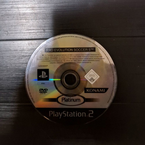 Pro Evolution Soccer 5 PlayStation 2 used without case and cover