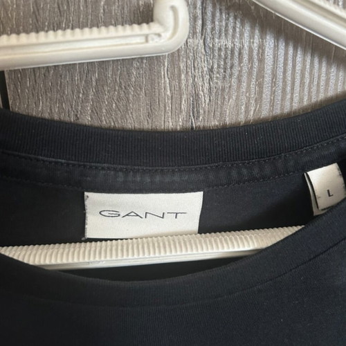 Gant short-sleeve shirt large black like new