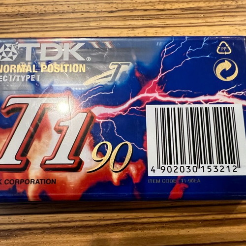 TDK 90-minute Type I Normal Position audio cassette, pack of four, new