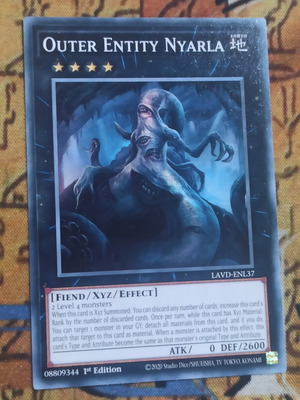 Outer Entity Nyarla κάρτα Yu-Gi-Oh! LAVD