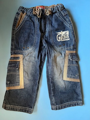 Baby denim pants used for 2-year-old boy