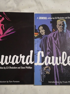 Criminal comic like new, pack of 4 volumes, Titan Comics, English