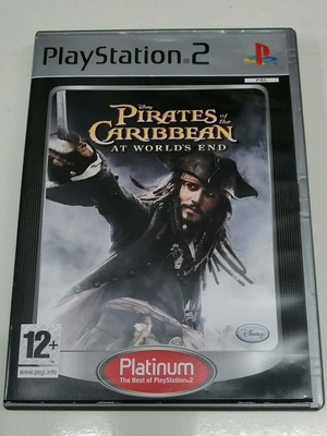 Pirates of the Caribbean At World's End Platinum PS2 παιχνίδι μεταχειρισμένο, αγγλικό