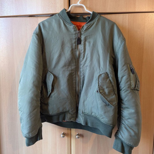 Flight Aviator Jacket used, size M