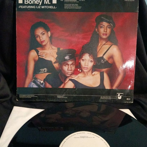 Boney M Stories used, Promo Germany white label b1