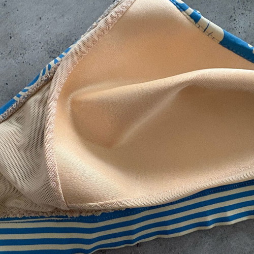 Miss Crool bikini top used, multicolor size 48D