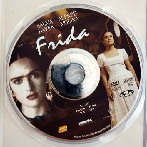 Frida DVD like new with Greek subtitles