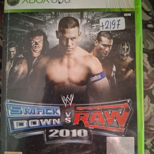 SmackDown vs RAW 2010 for Xbox 360 in very good condition