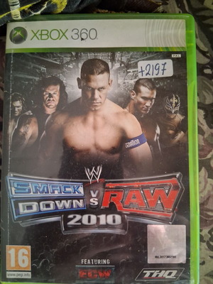 SmackDown vs RAW 2010 for Xbox 360 in very good condition