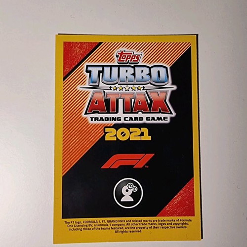 Topps F1 Turbo Attax 2021 Formula 1 Lewis Hamilton