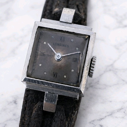 Longines Vintage 1950 Limited Edition women's watch used, brown dial