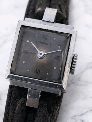Longines Vintage 1950 Limited Edition women's watch used, brown dial