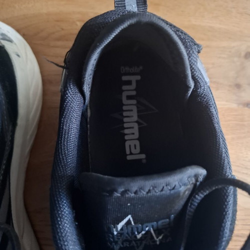 Αθλητικά παπούτσια Hummel Marathona μεταχειρισμένα, νούμερο 44, μαύρο και γκρι
