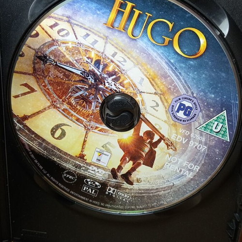 Hugo DVD with English subtitles