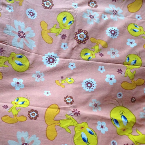Tweety vintage bed sheet and pillowcase set