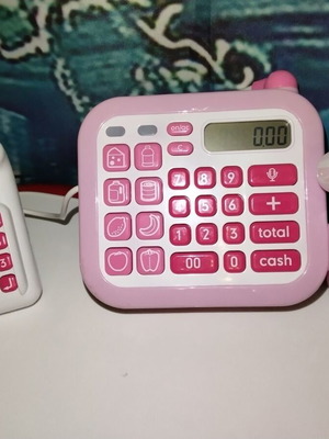 ELC Cash Register used, top part only, missing drawer and card
