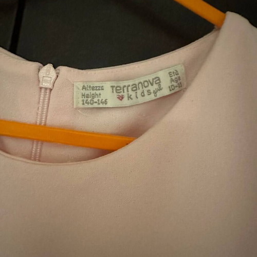 Terranova Kids jumpsuit for girl 10–11 years like new, pink and white