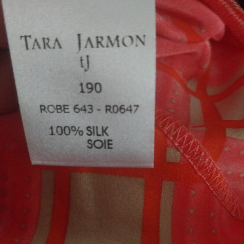 Tara Jarmon silk women's dress size 36, like new, beige pink