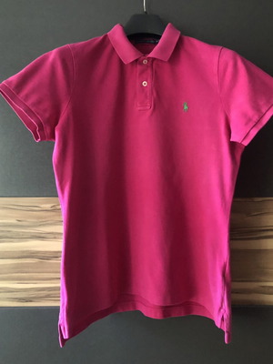 Ralph Lauren γυναικεία μπλούζα πόλο μεταχειρισμένη, ροζ, μέγεθος XL