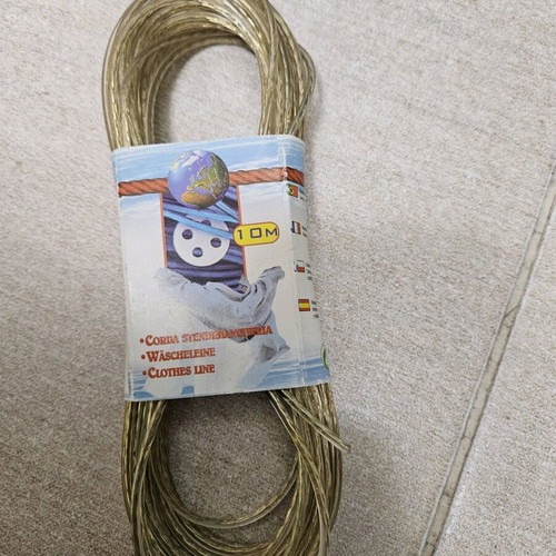 Clothesline wire new 10 meters