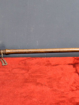 German pipe made of sepiolite and silver like new