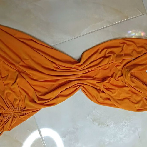 Zara dress used, orange, size M