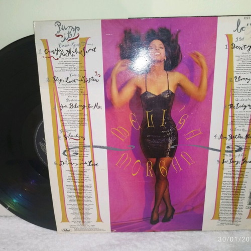 Meli'sa Morgan The Lady In Me vinyl used, LP album 1990