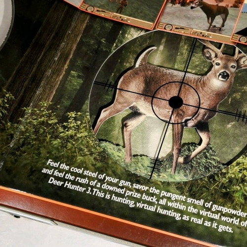 Deer Hunter 3 PC game like new, Big Box edition