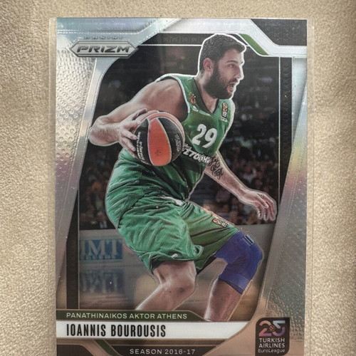 Ioannis Bourousis EuroLeague Prizm and Select bundle new