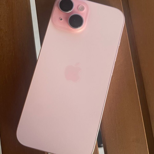iPhone 15 128GB like new, pink, dual SIM