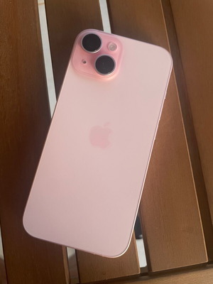 iPhone 15 128GB like new, pink, dual SIM
