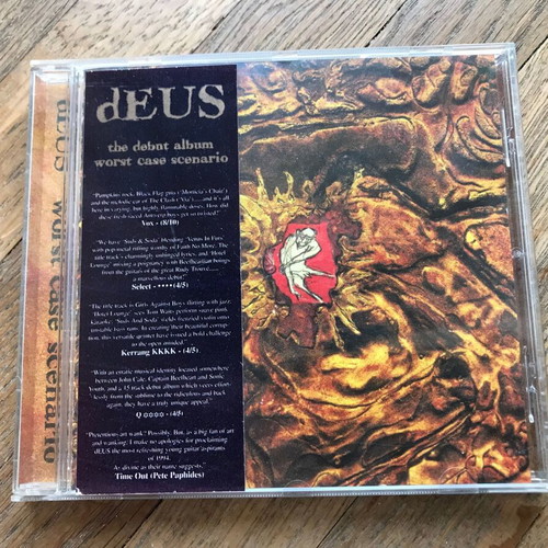 dEUS Worst Case Scenario CD like new, rock