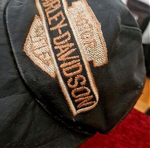 Harley Davidson δερματινο καπέλο Vintage