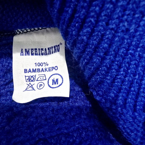 Americanino cardigan like new, 100% cotton, blue, size M