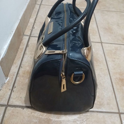 Bizermani dark blue women's handbag
