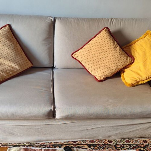 Neoset three-seater sofa used with washable covers
