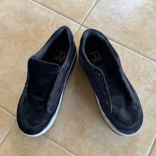 Velvet Sneakers Jeffrey Campbell JC Play used, black