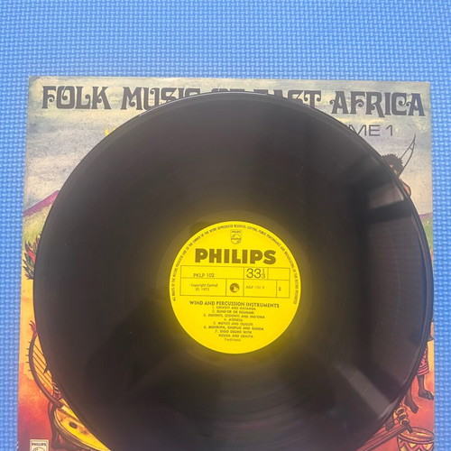 Folk Music Of East Africa Volume 1 Vinyl LP Philips 1972