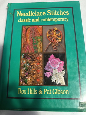 Needlelace Stitches book like new, English instructions