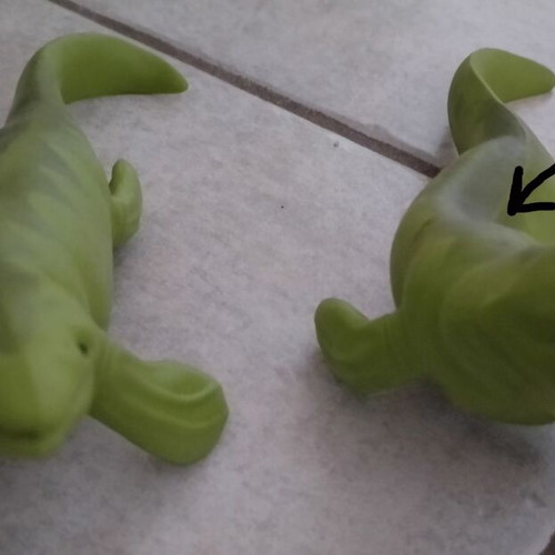 Rubber sea animal toys pack of 4 used