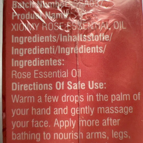 Rose essential oil new 30 ml in box
