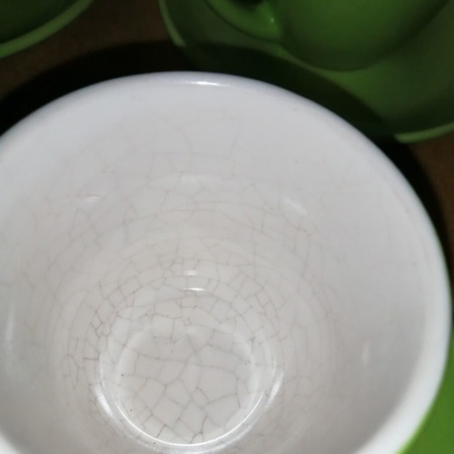 Ceramic coffee cups vintage used