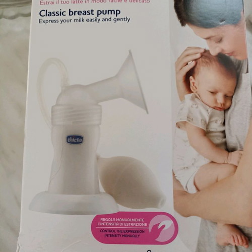 Breast pumps used, 1 Chicco and 1 electric Nuc