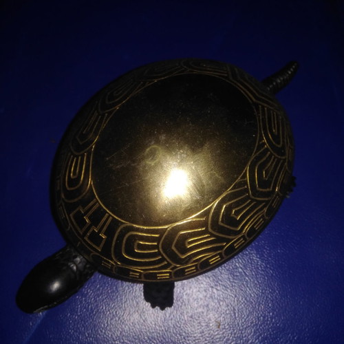 Bronze table bell like new with metallic sound