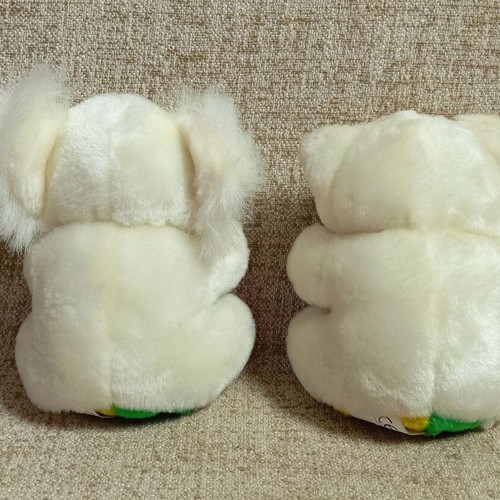 Plush Dolls Animals New, Pack of 3, 90s Vintage Bird and Bear