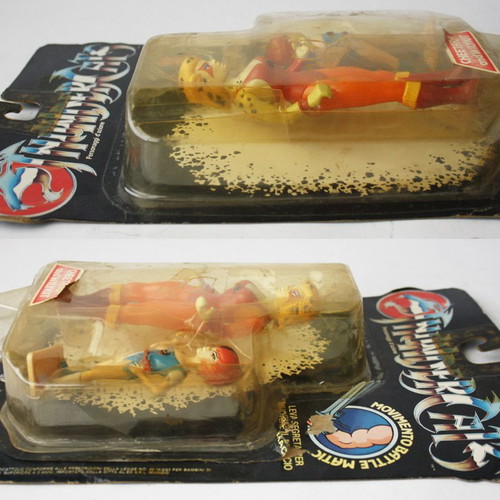 Vintage 1986 Thundercats Cheetara & Wilykit figure LJN new