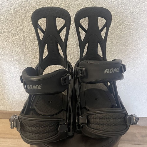 Rome United Flex-4 snowboard bindings size L used