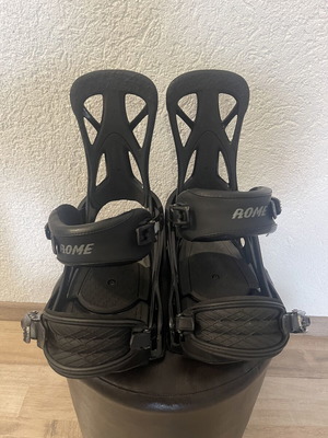Rome United Flex-4 snowboard bindings size L used