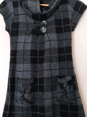 Long blouse used, winter with short sleeve, size S