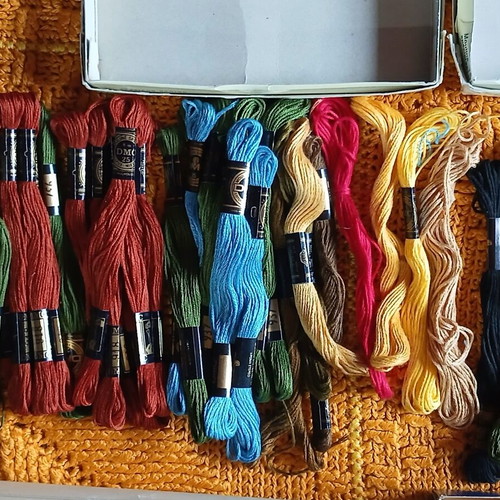 Mouline Special Embroidery Threads Pack with DMC Number 80 and 8